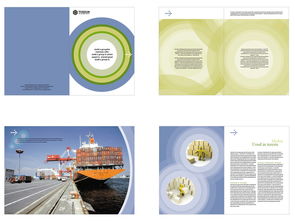 航運集團形象畫冊 國際設(shè)計素材與高清CDR模板下載指南